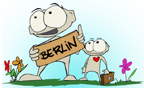 dailybuttons Maskottchen Berlin