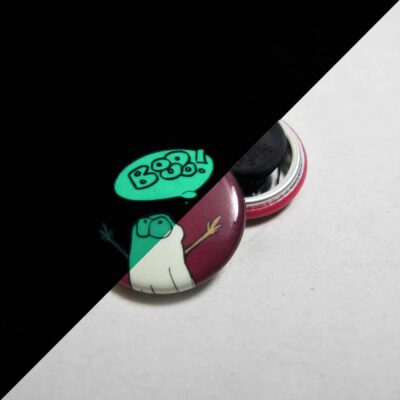 25mm Buttons Kleidungsmagnet GLOW