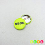 22mm Buttons NEON Nadel