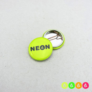 22mm Buttons NEON Nadel