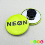 37mm Buttons NEON Kleidungsmagnet