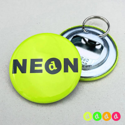56mm Buttons NEON Flaschenöffner Ring