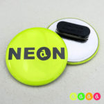 56mm Buttons NEON Kleidungsmagnet