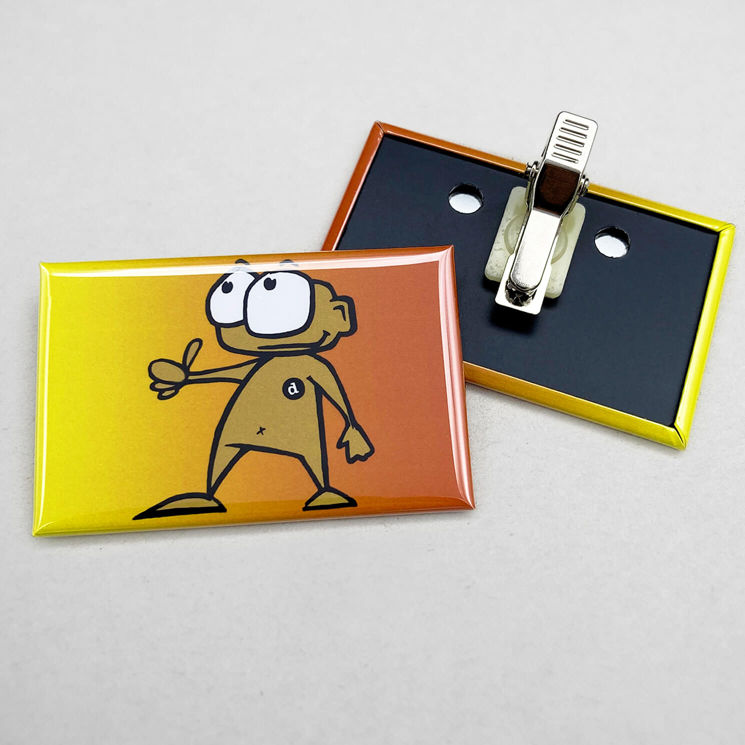 ClipButtons und Buttons mit Clip bestellen beim Profi aus Berlin