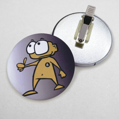 56mm Buttons Clip MATT