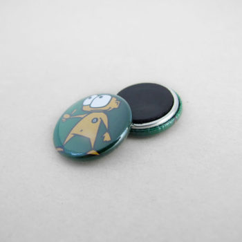 25mm Buttons mit Magnet