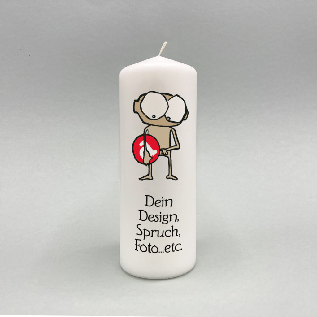 Kerze bedrucken S
