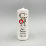Kerze bedrucken S