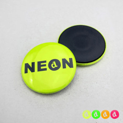 31mm Buttons mit Magnet NEON