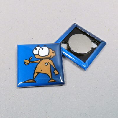 25x25mm Buttons mit Powermagnet