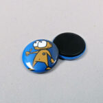 25mm Buttons mit Magnet