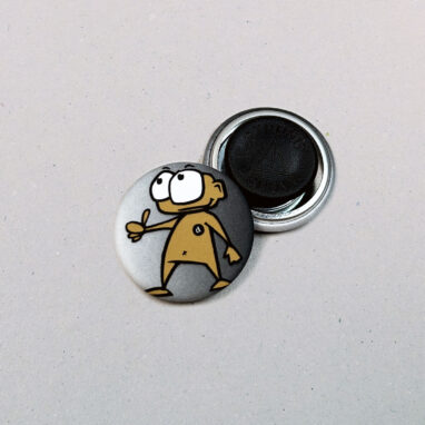 25mm Buttons mit Kleidungsmagnet MATT