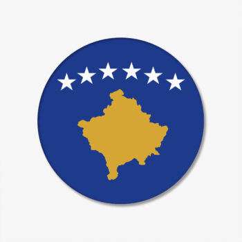 FLAGGEN-BUTTON-KOSOVO
