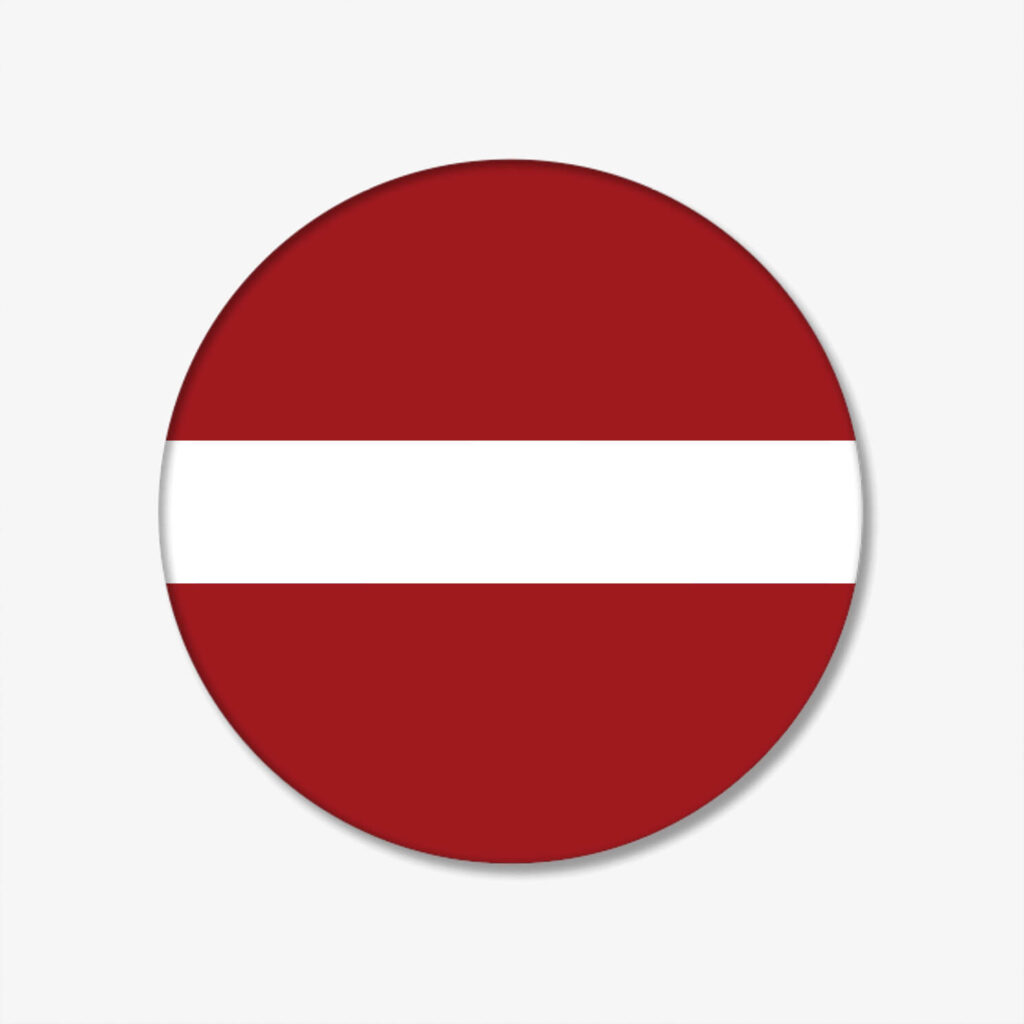 FLAGGEN-BUTTON-LETTLAND