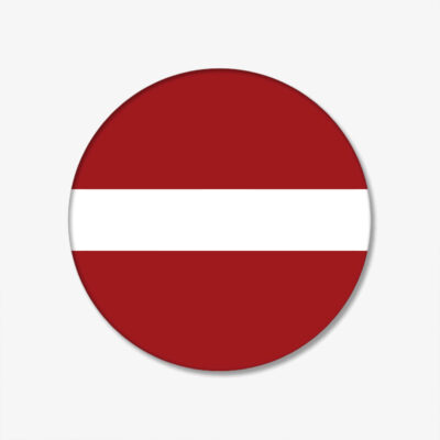 FLAGGEN-BUTTON-LETTLAND