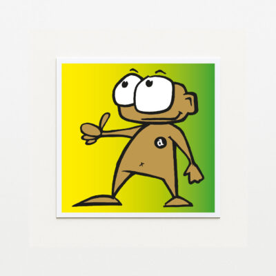 Sticker / Aufkleber Quadrat