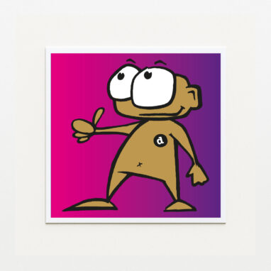 Sticker Quadrat 8x8cm