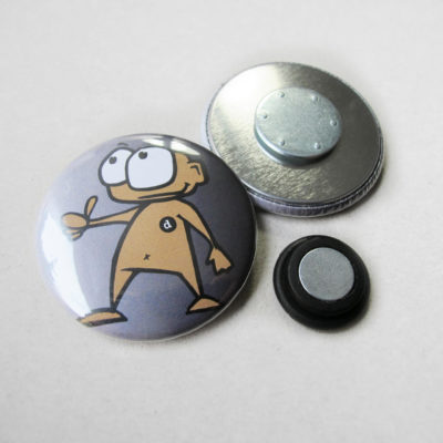 37mm Button Clothing Magnet 2