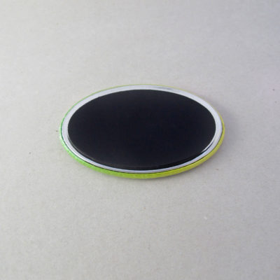 44x68mm Buttons Oval mit Magnet (Rückseite)