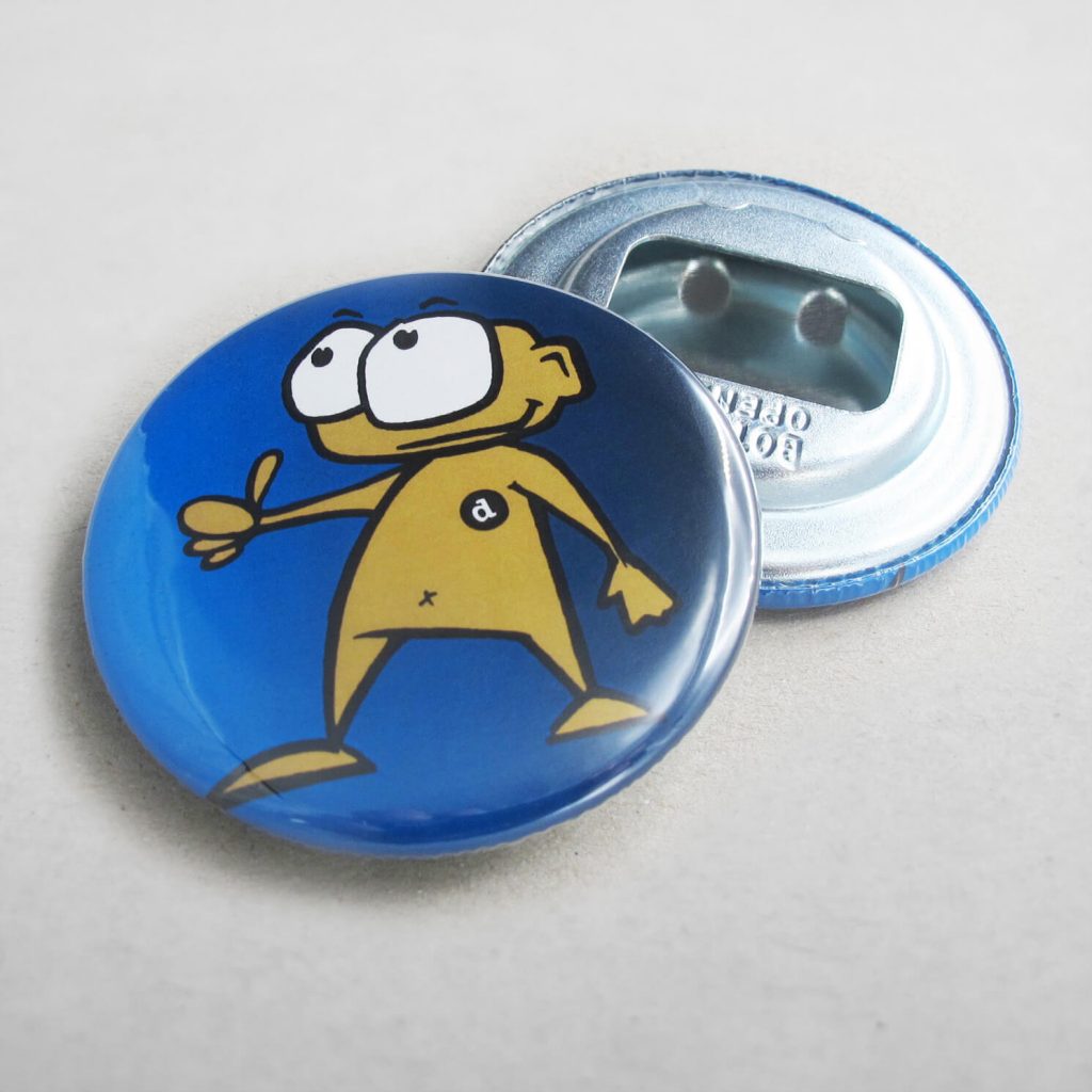 56mm Buttons / Flaschenöffner