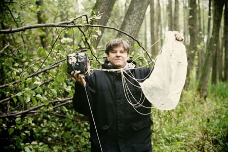 Martin with balloon