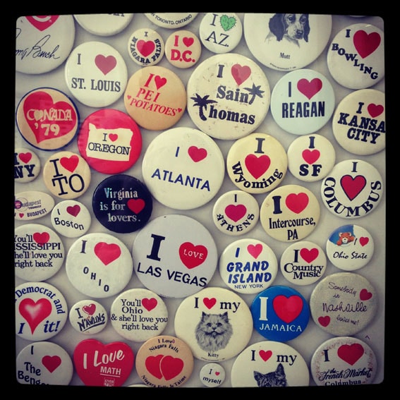 I Love Buttons